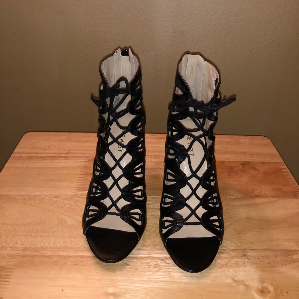 Nine West 4inch lace up sandal
